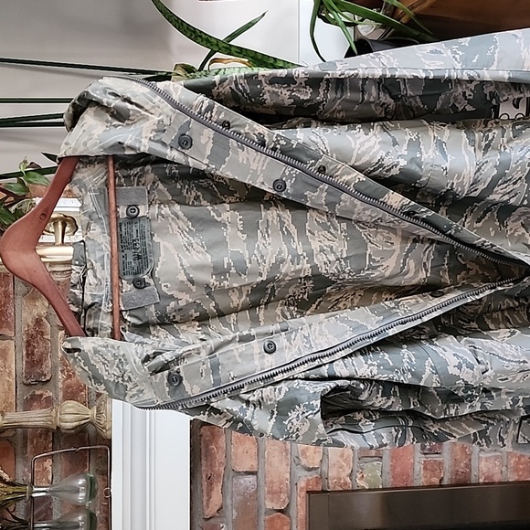 Orc Industries Inc. ACU "Improved Rainsuit" Zipup Parka Jacket No Liner Sz M - Picture 13 of 16